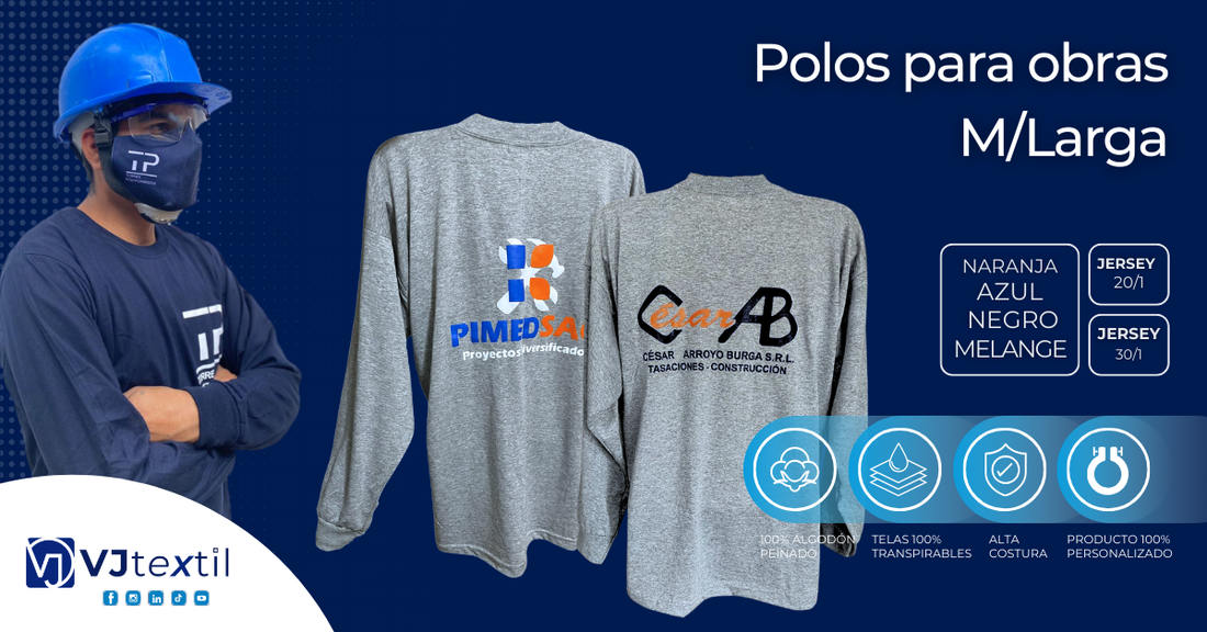 Polos Manga Largas - Diferencias