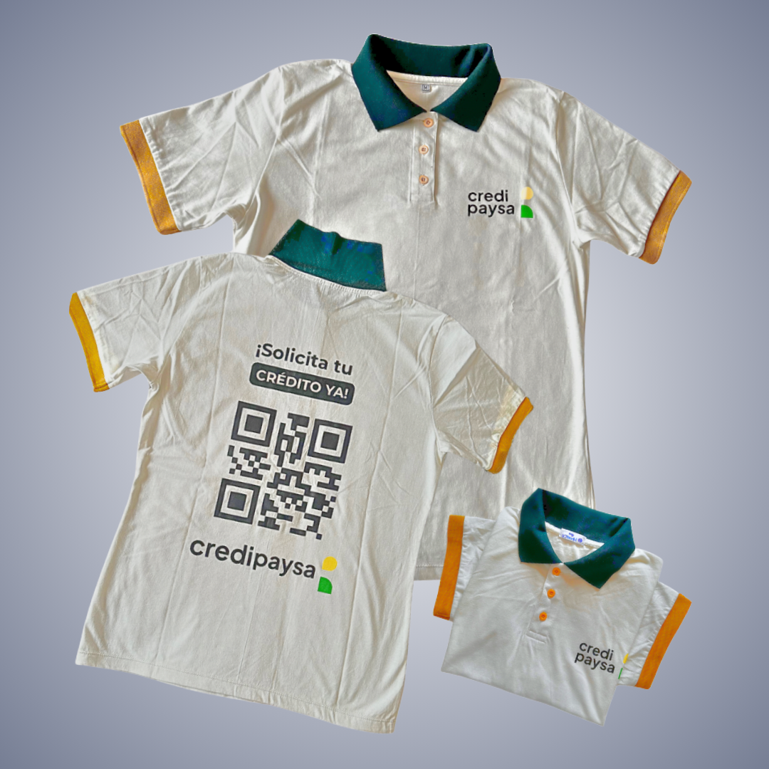 Modelo de Polos camiseros para empresas confección de uniformes corporativos 