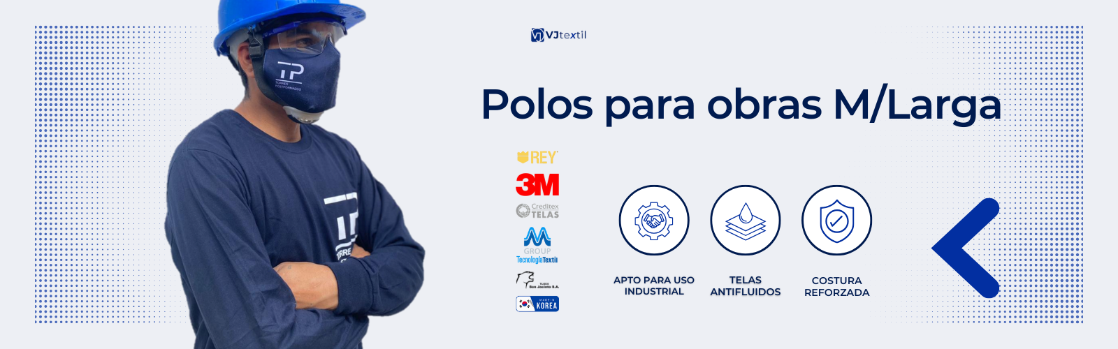 Polo manga larga publicitario para obras con estampado logotipo. Polo manga larga ropa de trabajo EPP 