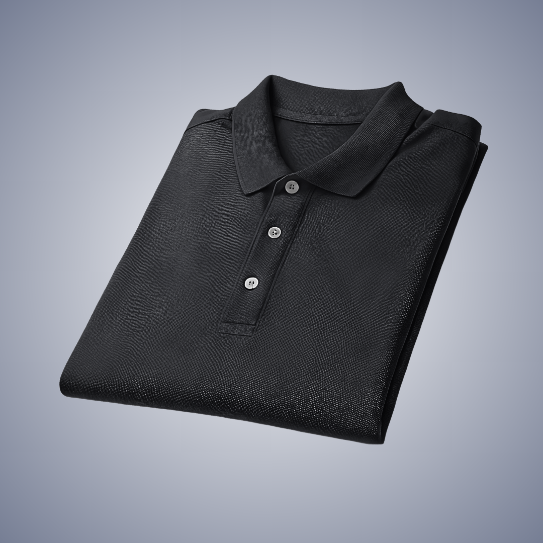 Polo BOX M/Corta NEGRO Varón