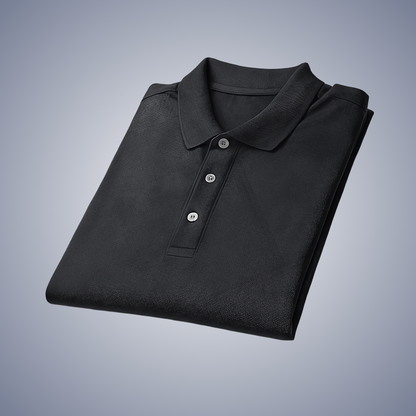Polo BOX M/Corta NEGRO Varón