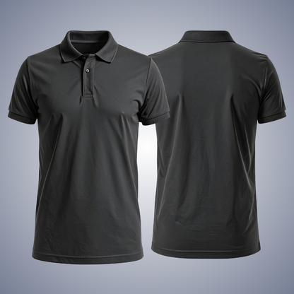 Polo BOX M/Corta NEGRO Varón